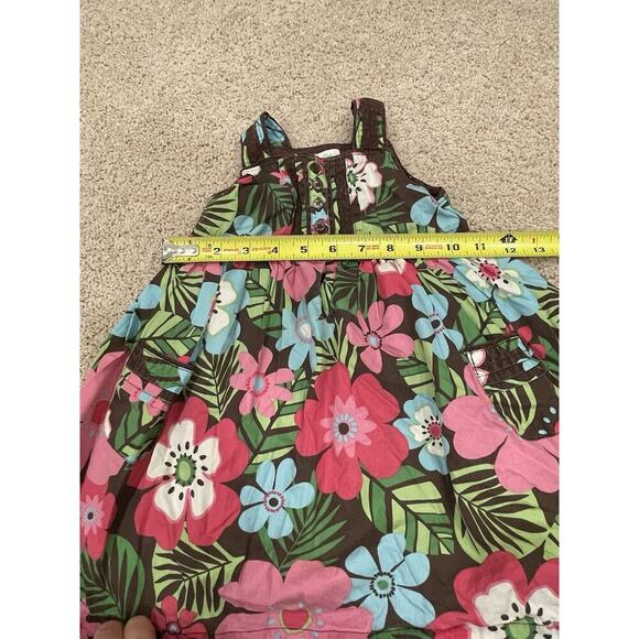 Baby Gap 18 - 24‎ months Girls Tropical Flower 2008 Easter Dress Outfit infant - Picture 8 of 9
